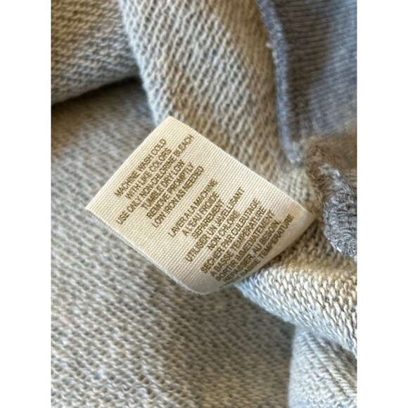 Y2K Free People Boho Hoodie Gray Knit Crochet Patchwork Pullover Festival Small - Picture 6 of 6